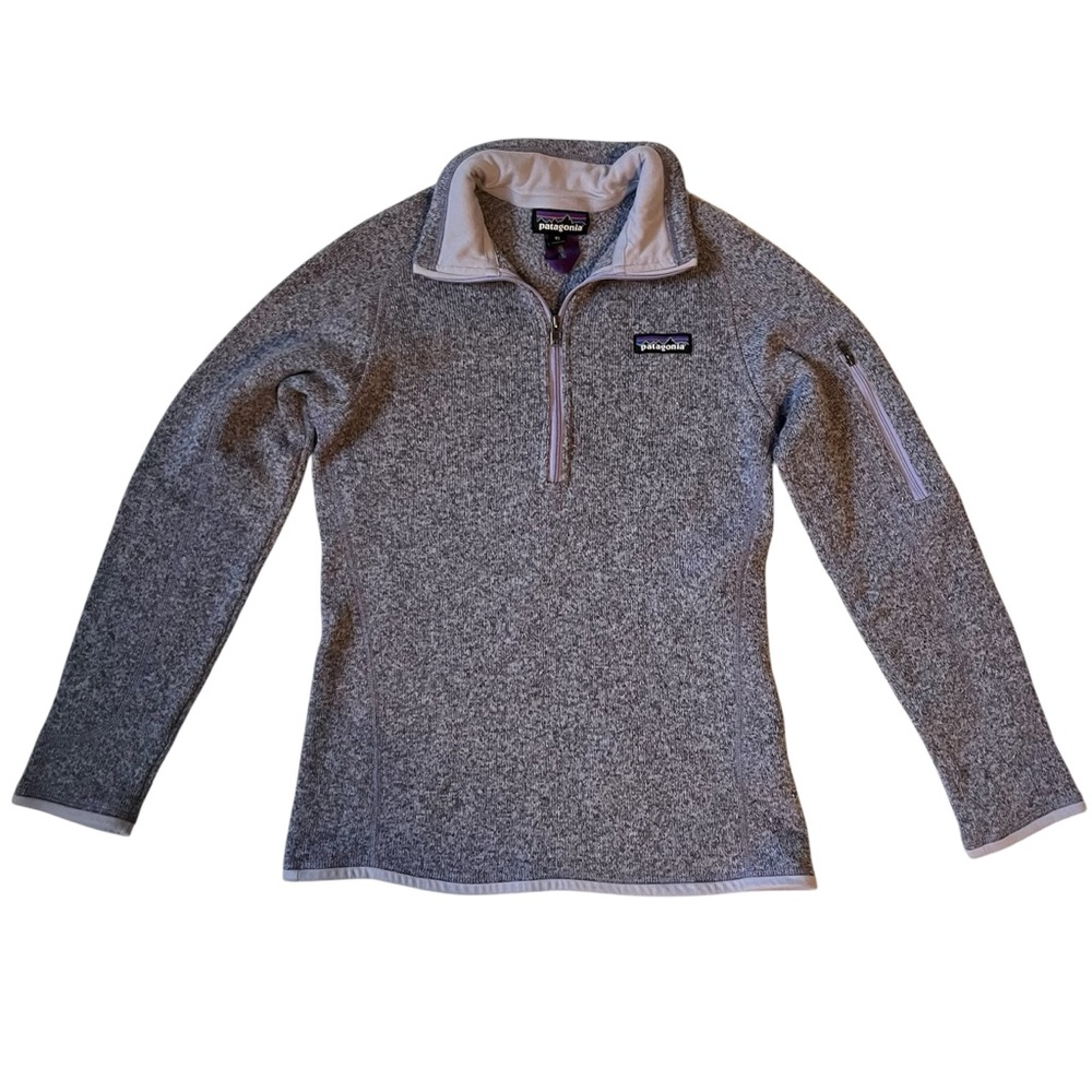 Patagonia Women’s Heathered Purple Sweater